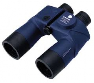 Binocular with compass